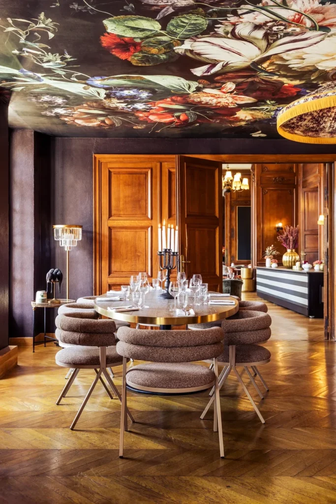 Salle à manger de Château Jeanne & The Forest à Chantilly